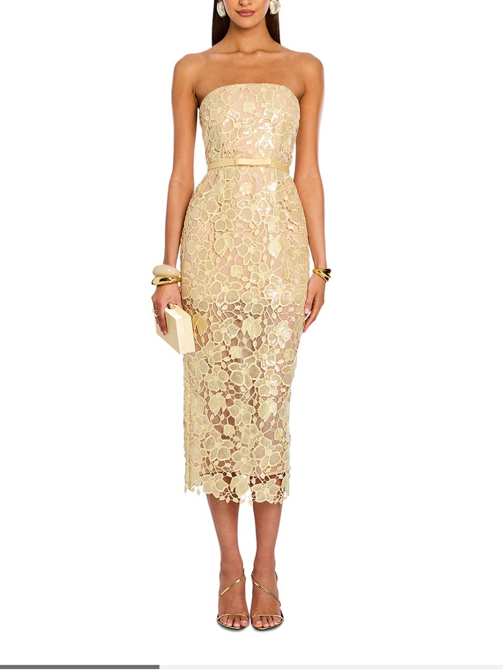 Retrofete Rowena Lace Dress SIZE SMALL